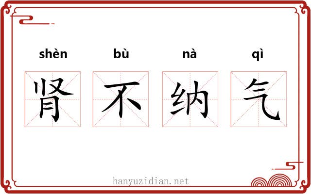 肾不纳气 肾不纳气