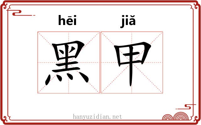 黑甲 黑甲