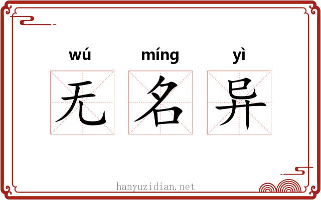 无名异 无名异