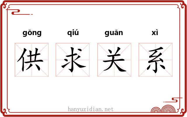 供求关系 供求关系