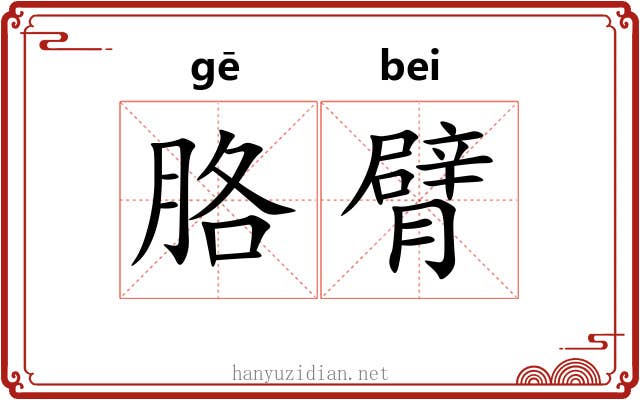 胳臂