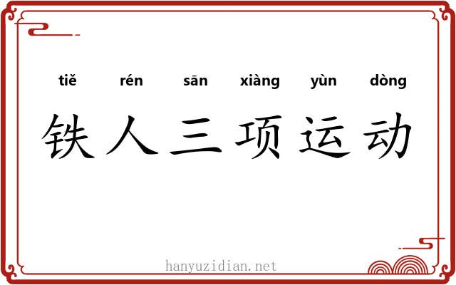 铁人三项运动 铁人三项运动