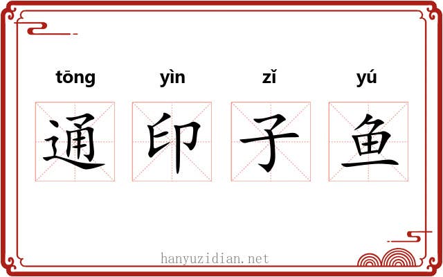 通印子鱼 通印子鱼
