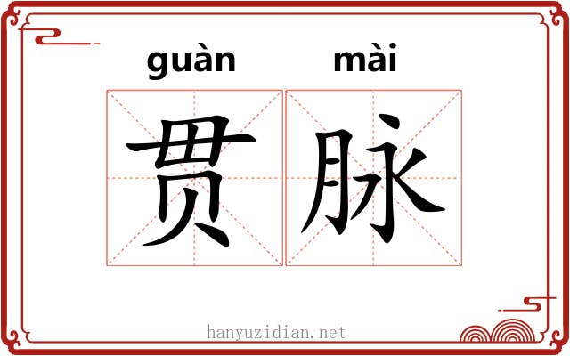 贯脉