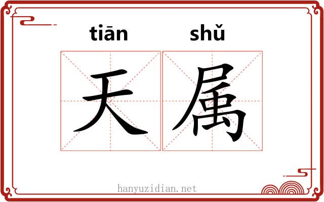 天属