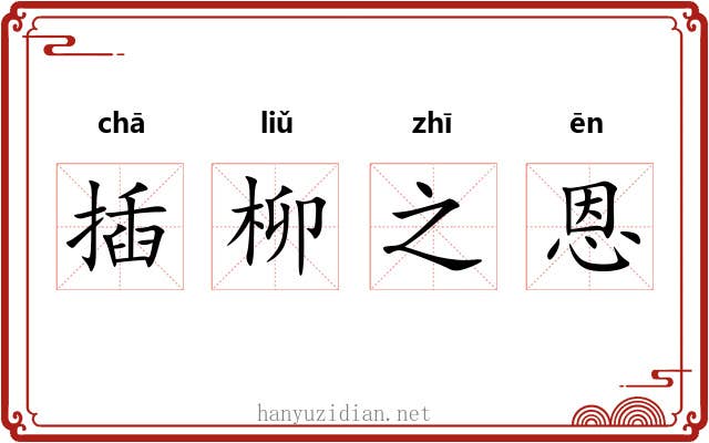 插柳之恩 插柳之恩