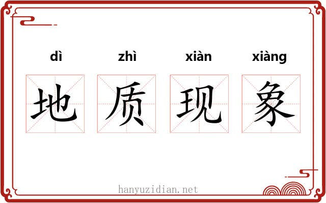 地质现象