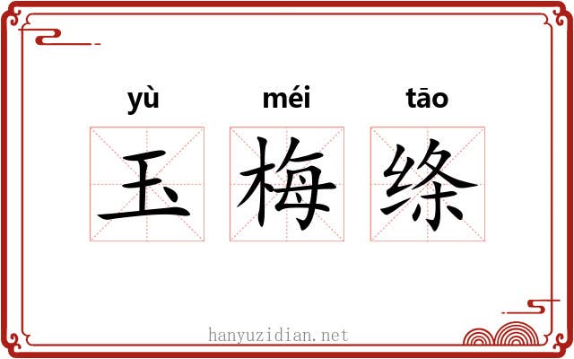 玉梅绦