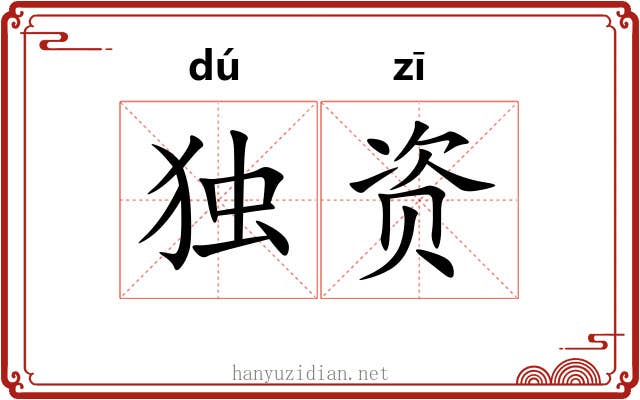 独资 独资