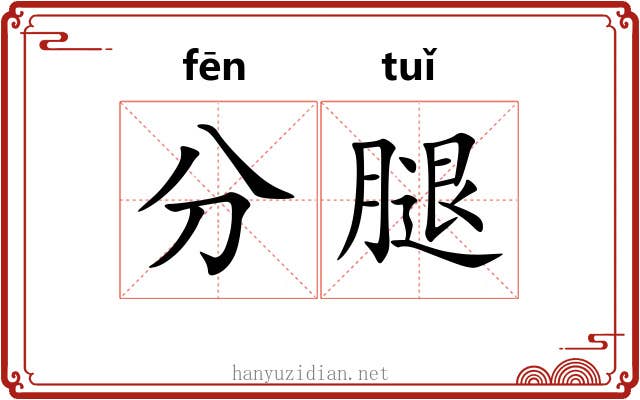分腿 分腿