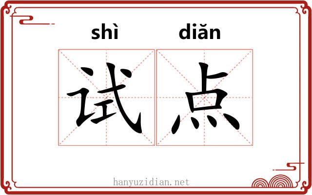 试点 试点