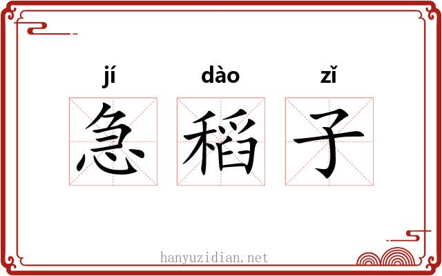 急稻子 急稻子