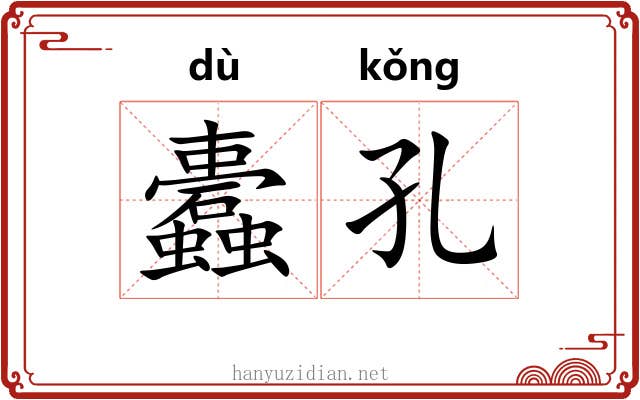 蠹孔