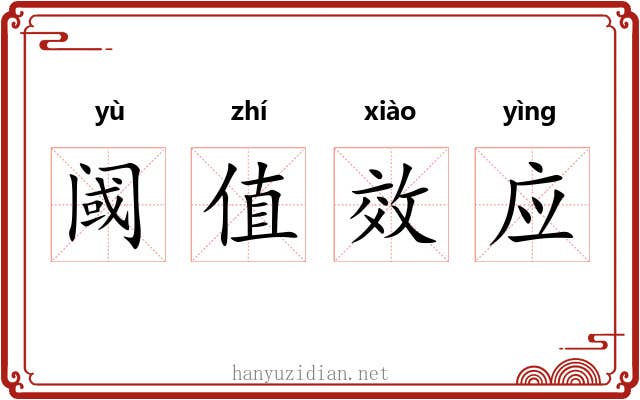 阈值效应 阈值效应