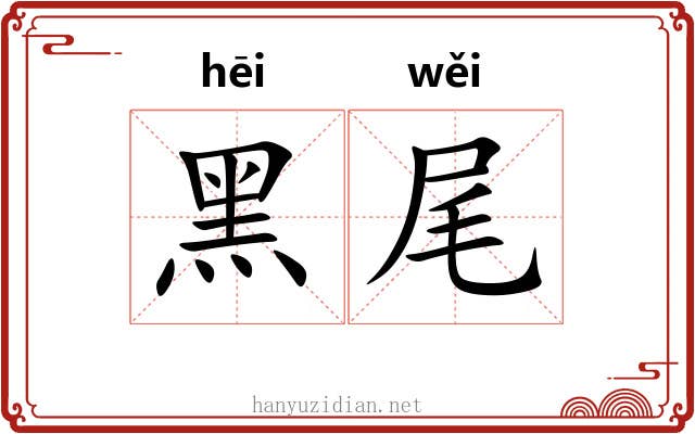黑尾