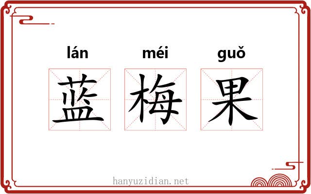 蓝梅果 蓝梅果