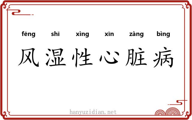 风湿性心脏病 风湿性心脏病
