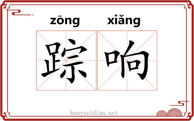 踪响