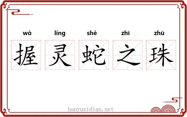 握灵蛇之珠 握灵蛇之珠