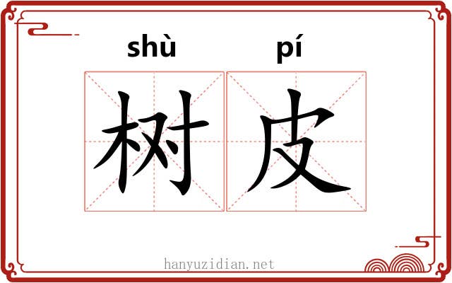 树皮