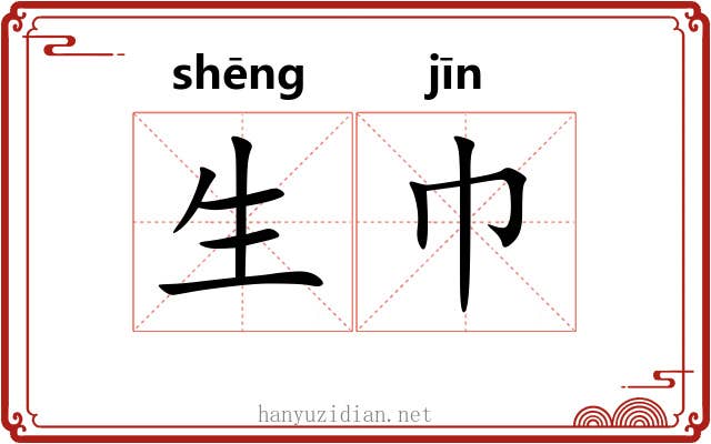 生巾 生巾