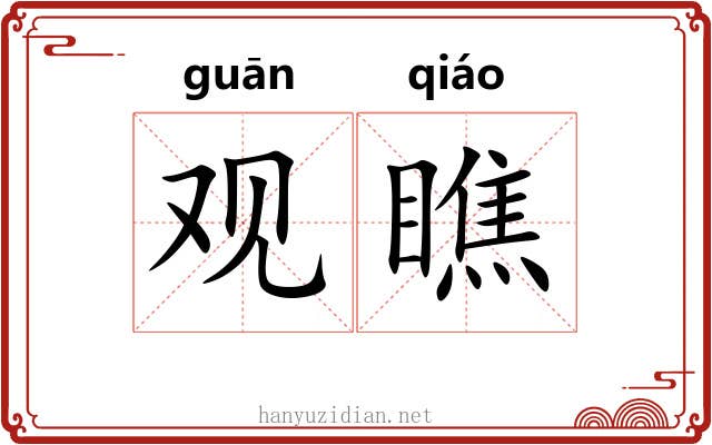观瞧