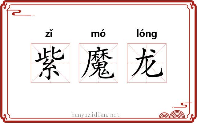 紫魔龙 紫魔龙