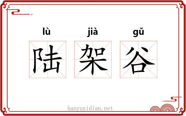 陆架谷