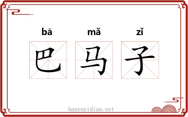 巴马子 巴马子