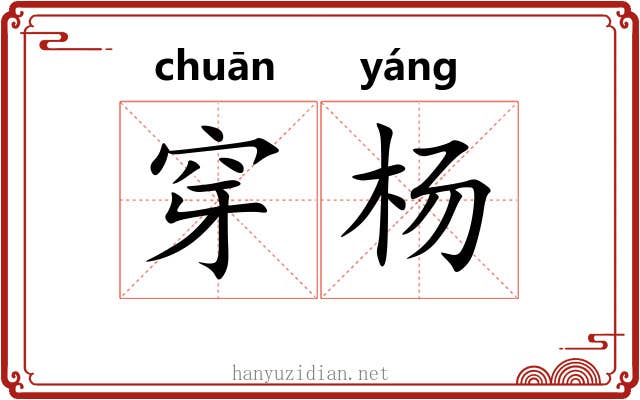 穿杨