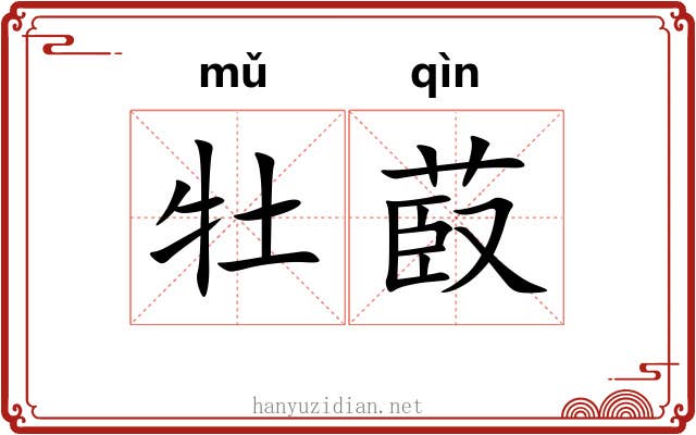 牡菣