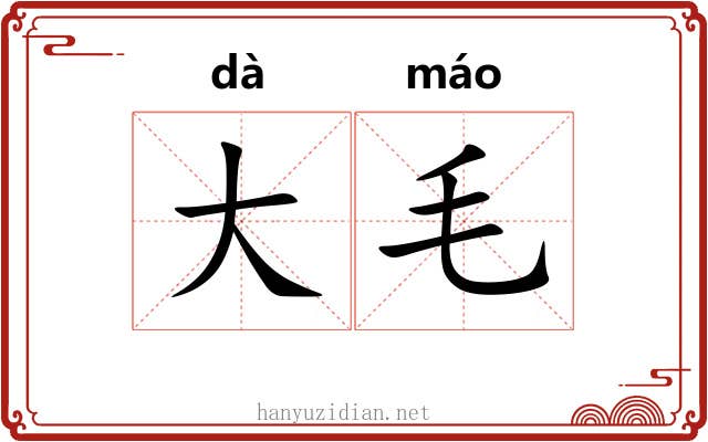 大毛 大毛