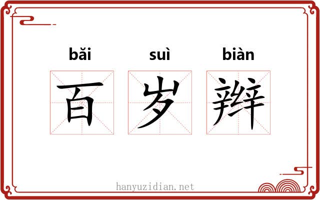 百岁辫 百岁辫
