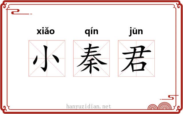 小秦君 小秦君