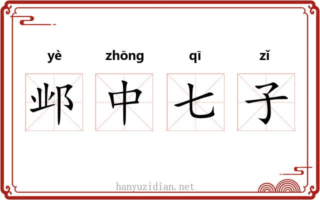 邺中七子 邺中七子