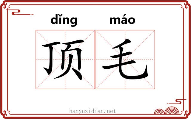 顶毛 顶毛