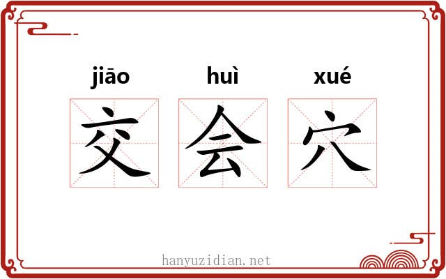 交会穴 交会穴