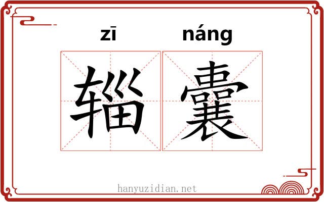 辎囊