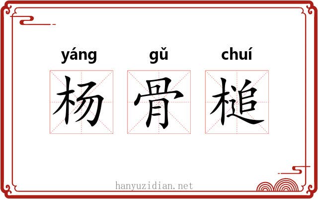 杨骨槌