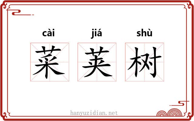 菜荚树