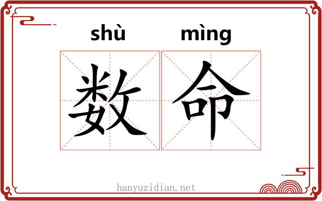 数命 数命