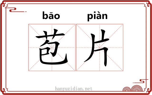 苞片