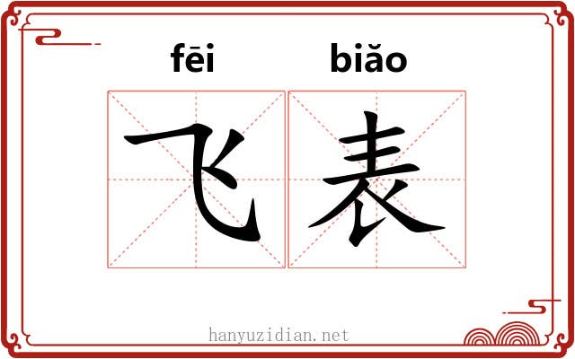 飞表 飞表