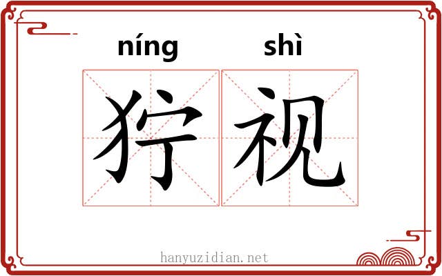 狞视