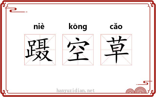 蹑空草