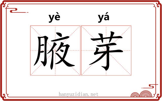 腋芽