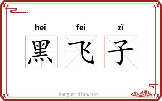 黑飞子 黑飞子