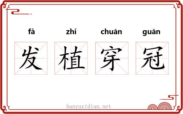 发植穿冠 发植穿冠