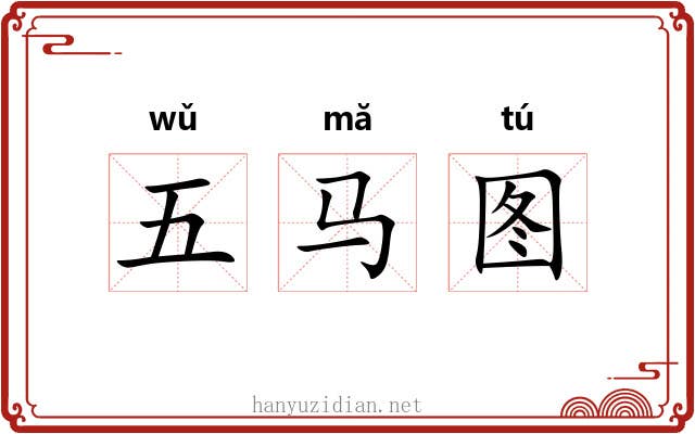 五马图