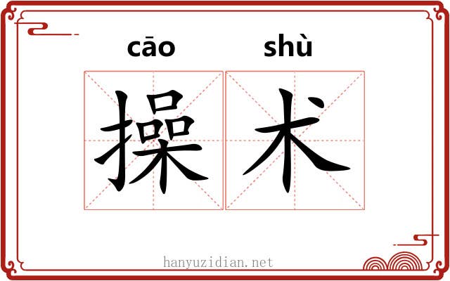 操术 操术